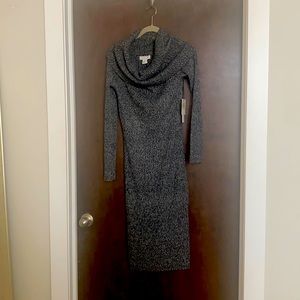 Rachel Zoe grey sweater dress ! Wear 2 ways